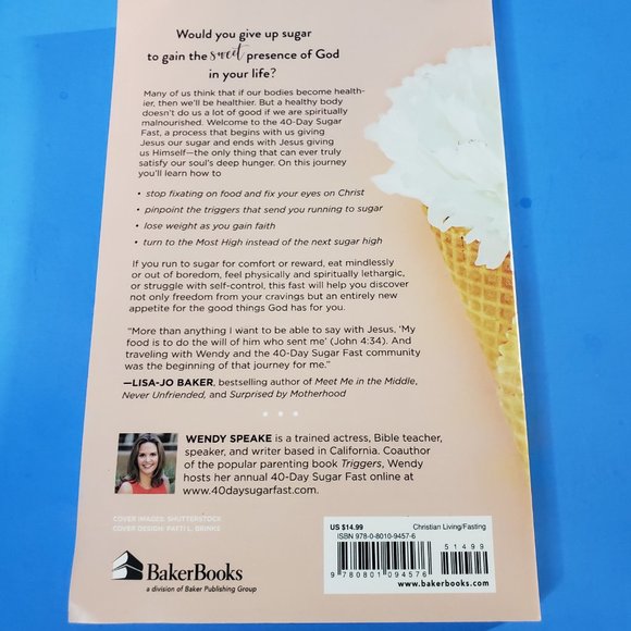 The 40 Day Sugar Fast Wendy Speake PB Book Christian - Picture 5 of 14